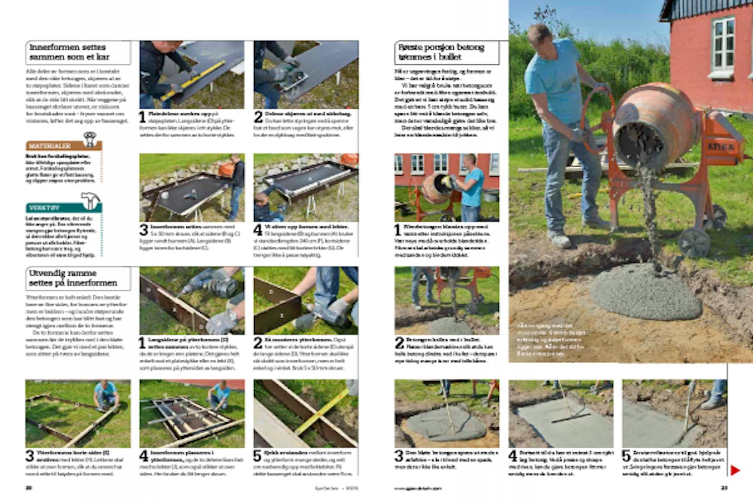 Støpe basseng Støpe basseng